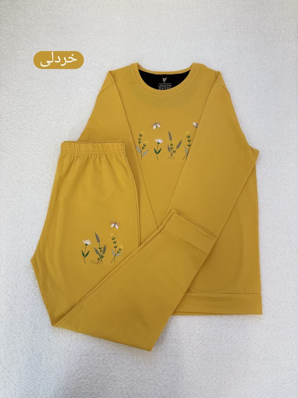 ست بلیز شلوار زنانه گلدوزی 5105